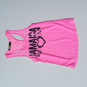 Pink Jamaica Tank top Large
